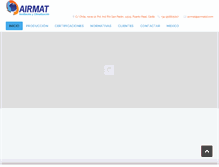 Tablet Screenshot of airmatsl.com